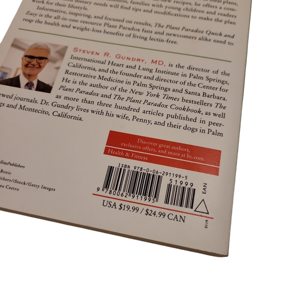 The Plant Paradox By Steven R Gundrey - Picture 3 of 3